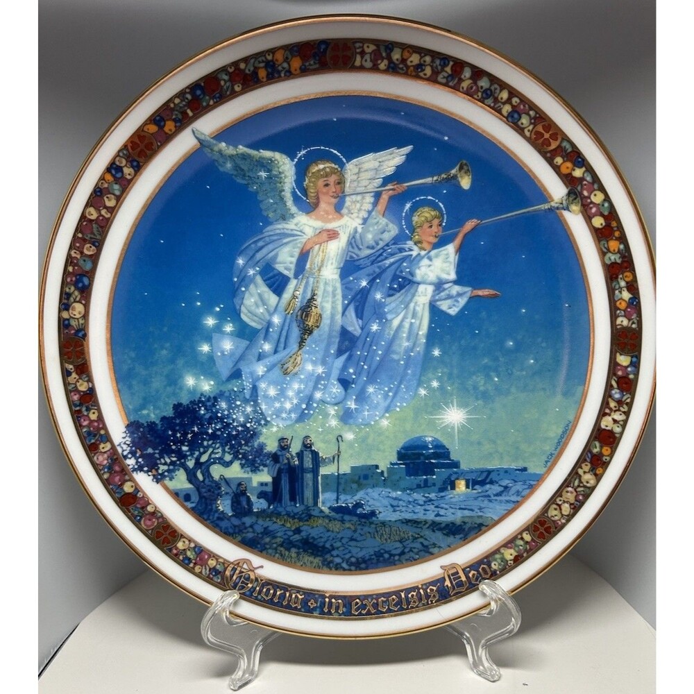 Royal Windsor "Gloria in Excelsis Deo" Limited Collectors Plate Vintage 1988